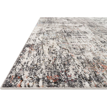 Medusa MED-01 Rug by Loloi in ivory, granite. Made from 100% polyester in a modern style.