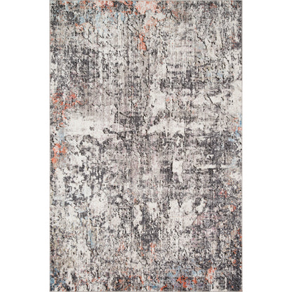 Medusa MED-01 Rug by Loloi in ivory, granite. Made from 100% polyester in a modern style.