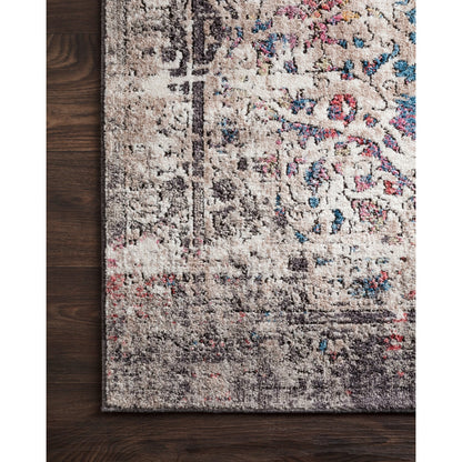 Medusa MED-02 Rug by Loloi in granite, multi. Made from 100% polyester in a modern style.