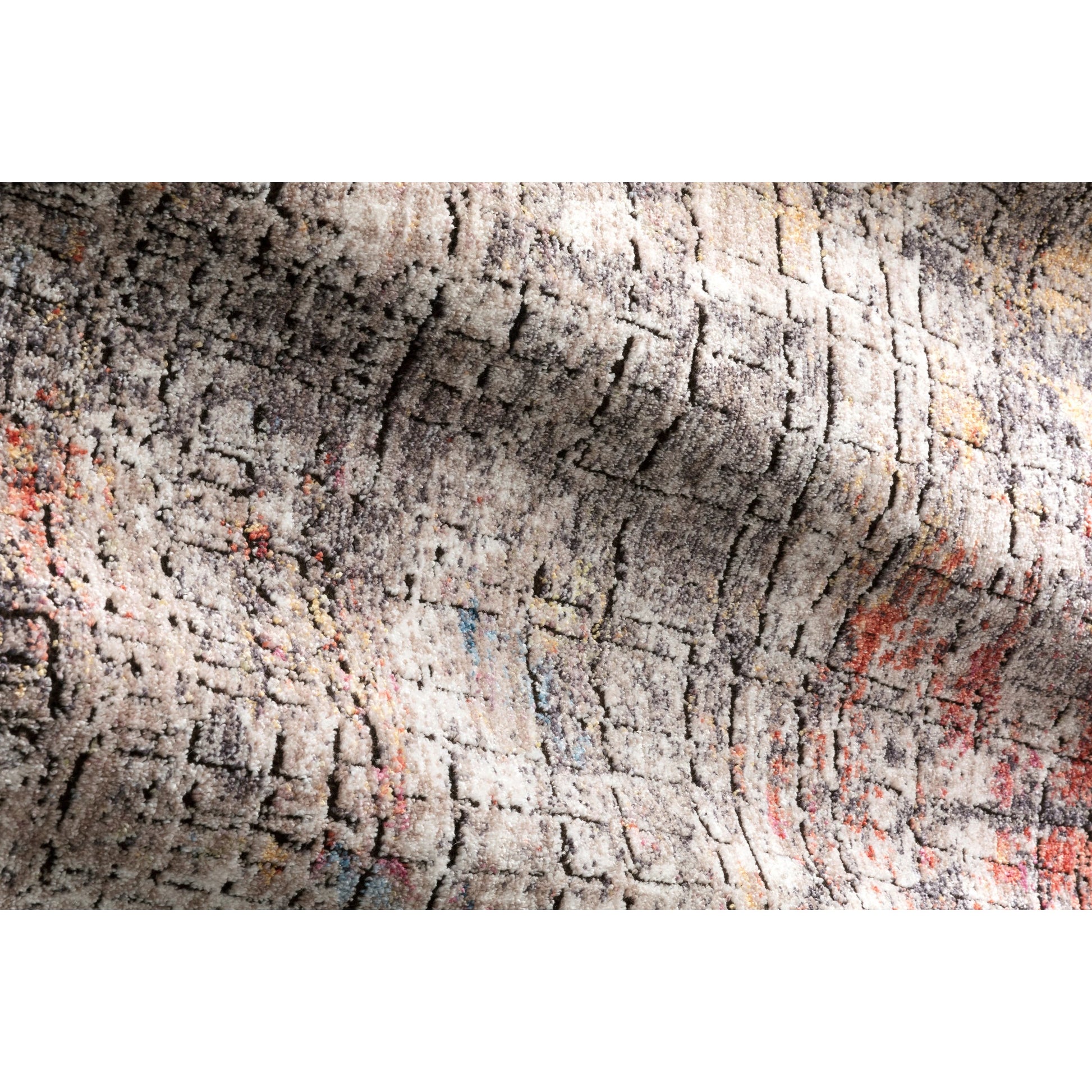 Medusa MED-07 Rug by Loloi in graphite, sunset. Made from 100% polyester in a modern style.