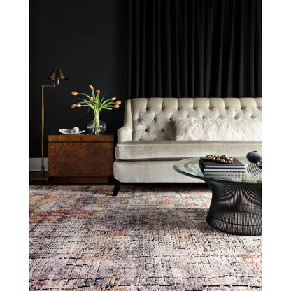Medusa MED-07 Rug by Loloi in graphite, sunset. Made from 100% polyester in a modern style.