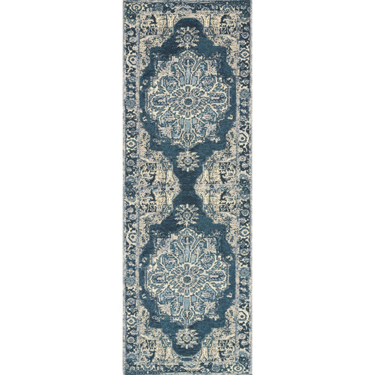 Mika MIK-01 Rug by Loloi. Made from polyester, polypropylene in a traditional style.