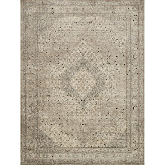 Millennium MV-03 Rug by Loloi in sand, ivory. Made from polypropylene, polyester in a trans
