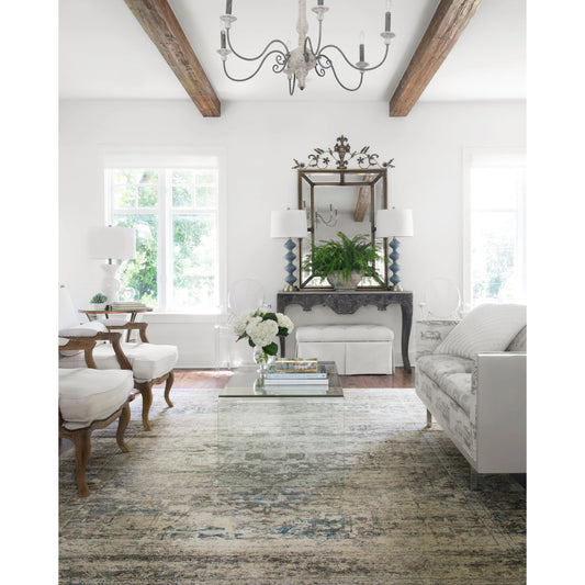 Millennium MV-04 Rug by Loloi in taupe, ivory. Made from polypropylene, polyester in a transitional style.