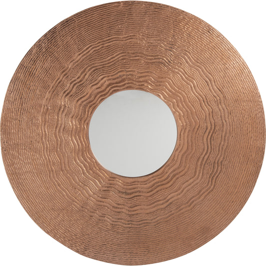 Arlington Mirror by HedgeApple Essentials in gold. Made from iron in a modern style.