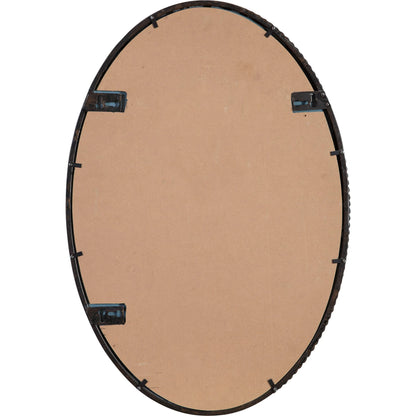 Sherise Oval Mirror by Uttermost. Made from metal, glass in a modern style.