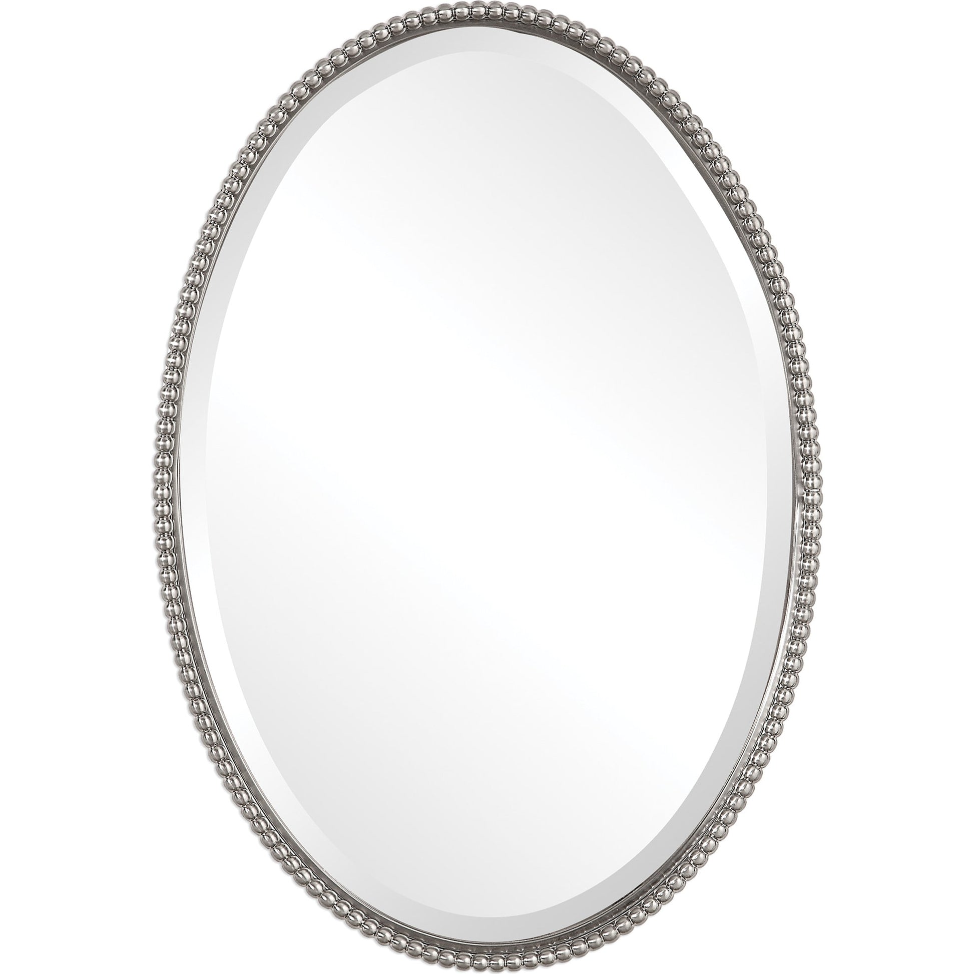 Sherise Oval Mirror by Uttermost. Made from metal, glass in a modern style.