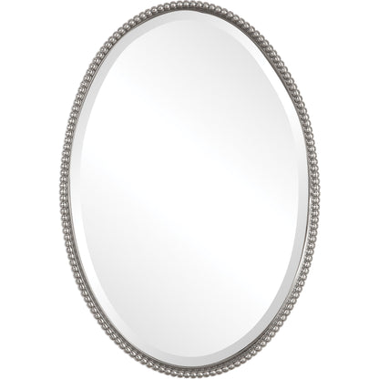 Sherise Oval Mirror by Uttermost. Made from metal, glass in a modern style.