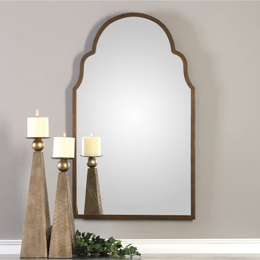 Brayden Arch Metal Mirror by Uttermost. Made from unique in a eclectic & global style.