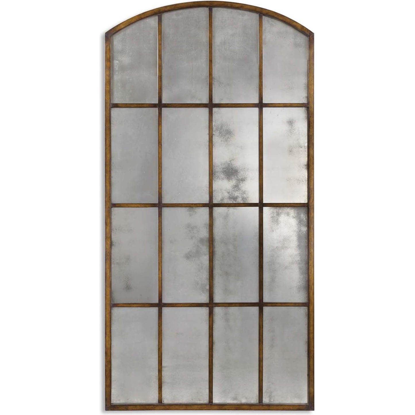 001 SR-897241 | Additional Silo | Amiel Antique Arch Mirror by Uttermost. Made from metal, glass, mdf in a cottage & farmhouse style.