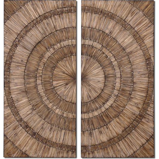 Lanciano Wood Wall Art by Uttermost in multi. Made from fir in a cottage & farmhouse style.