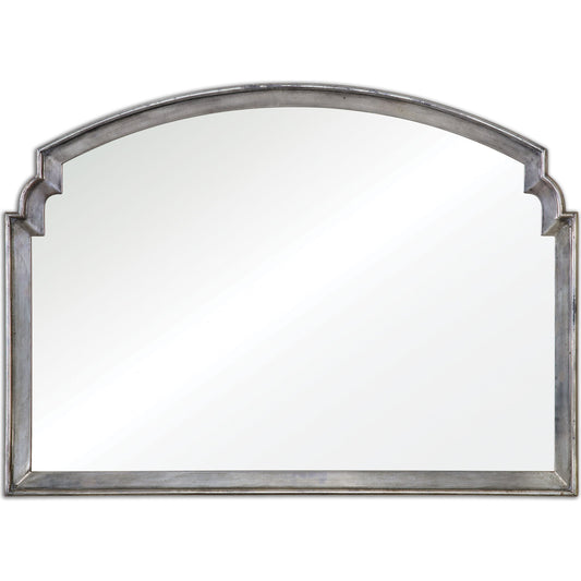 Via Della Mirror by Uttermost in silver. Made from mdf in a transitional style.