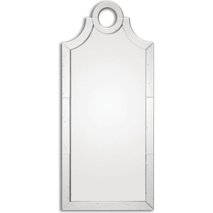 Acacius Arched Mirror by Uttermost. Made from mdf, glass in a transitional style.