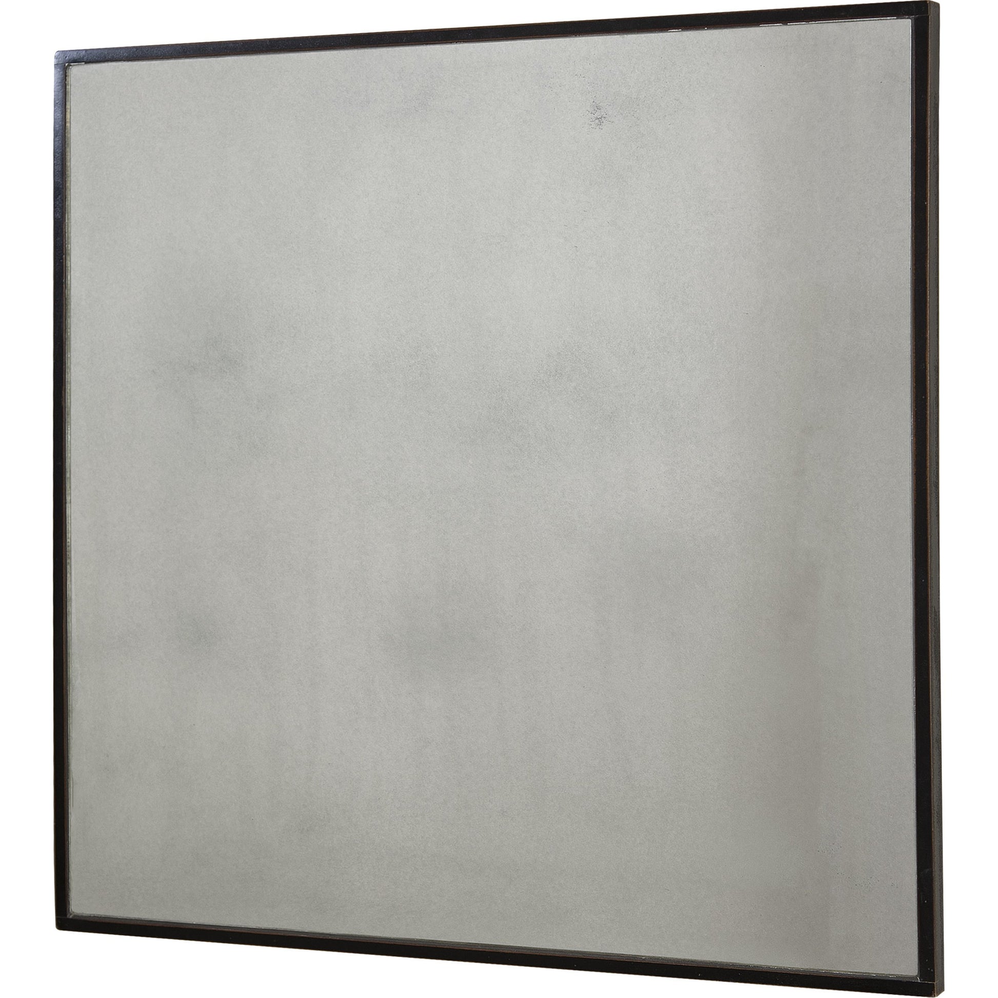 Matty Antiqued Square Mirrors (Set of 2) by Uttermost. Made from mdf in a modern style.