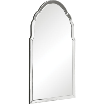 Brayden Frameless Arched Mirror by Uttermost. Made from mirror, mdf in a transitional style.