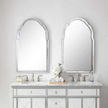 Brayden Frameless Arched Mirror by Uttermost. Made from mirror, mdf in a transitional style.