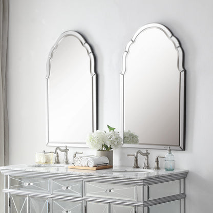 Brayden Frameless Arched Mirror by Uttermost. Made from mirror, mdf in a transitional style.