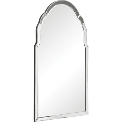 Brayden Frameless Arched Mirror by Uttermost. Made from mirror, mdf in a transitional style.