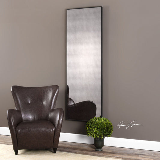 Burwell Oversized Antiqued Mirror by Uttermost. Made from metal, mirror, mdf in a modern style.