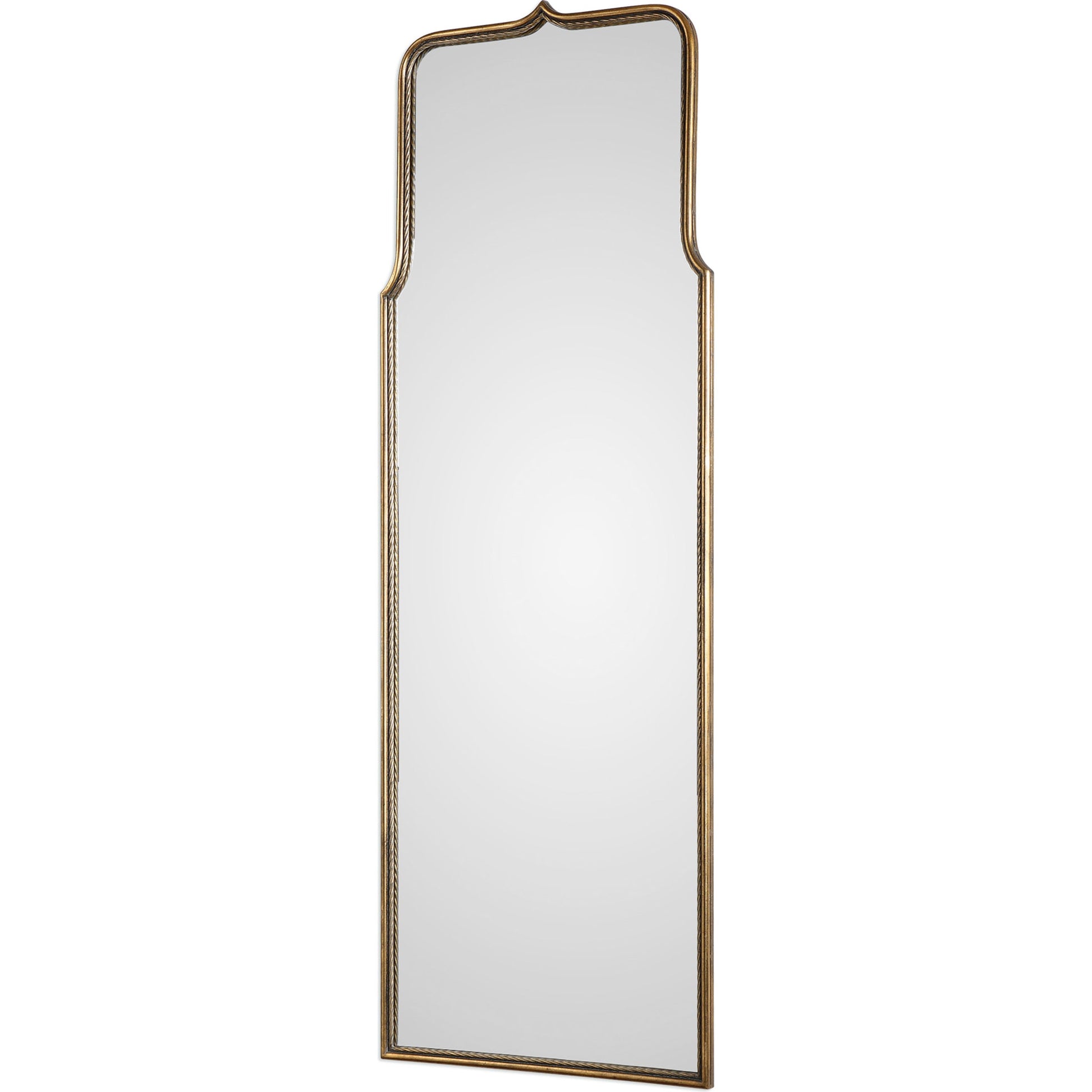 Adelasia Mirror by Uttermost in gold. Made from metal, glass, mdf in a transitional style.