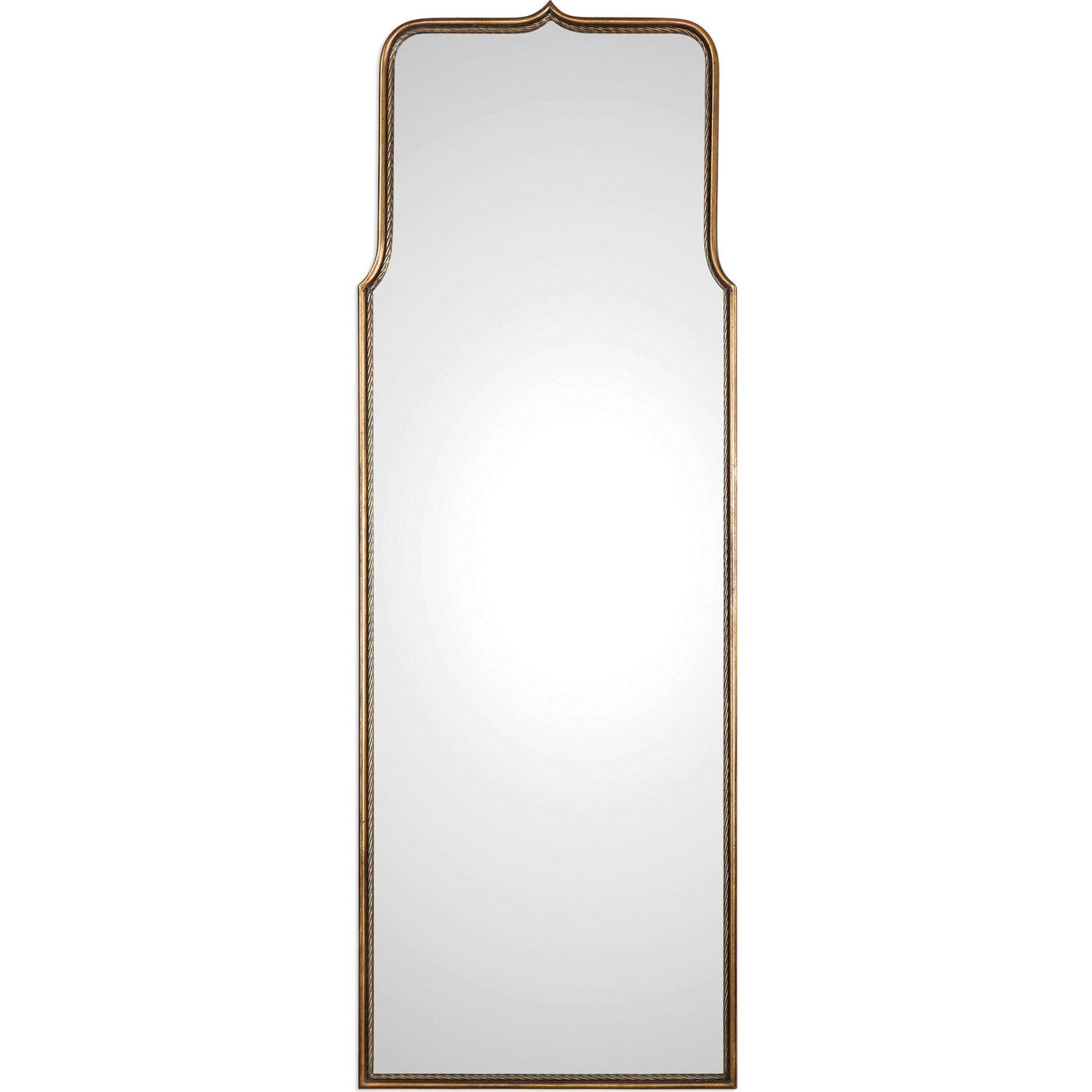 Adelasia Mirror by Uttermost in gold. Made from metal, glass, mdf in a transitional style.
