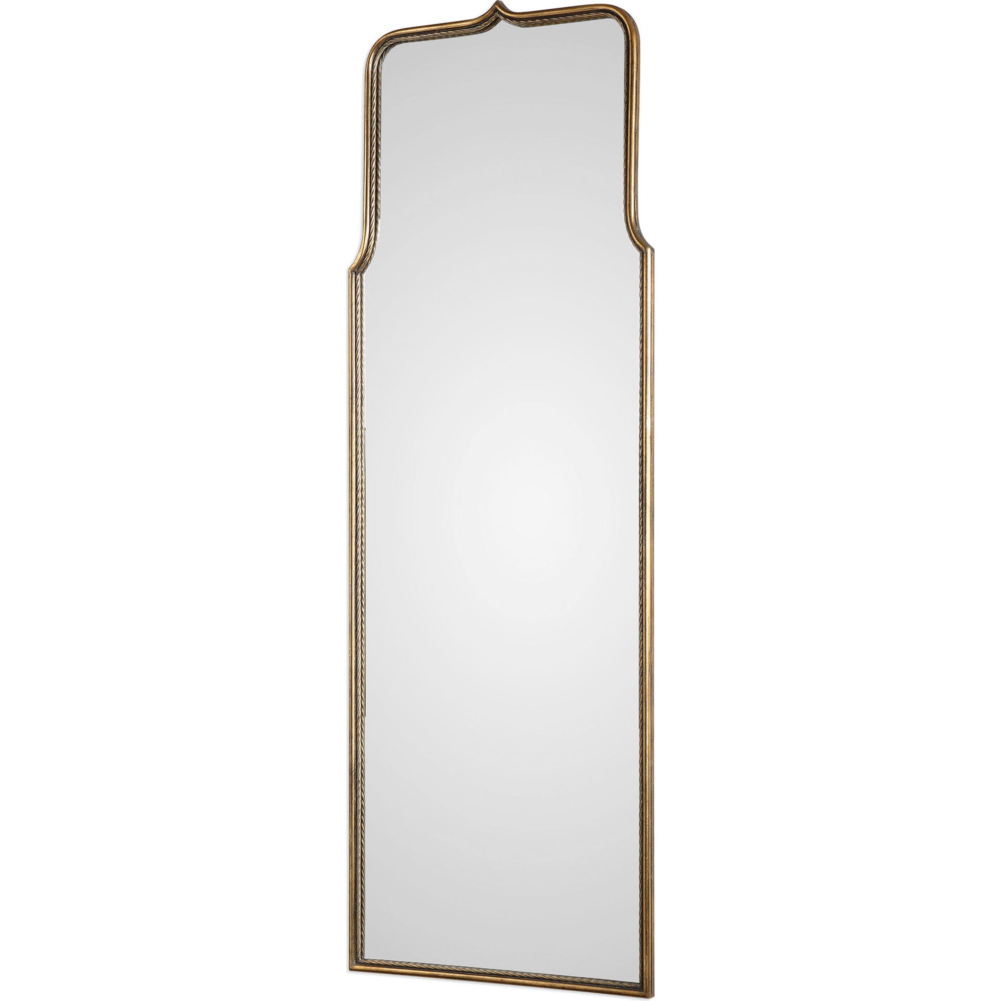 Adelasia Mirror by Uttermost in gold. Made from metal, glass, mdf in a transitional style.