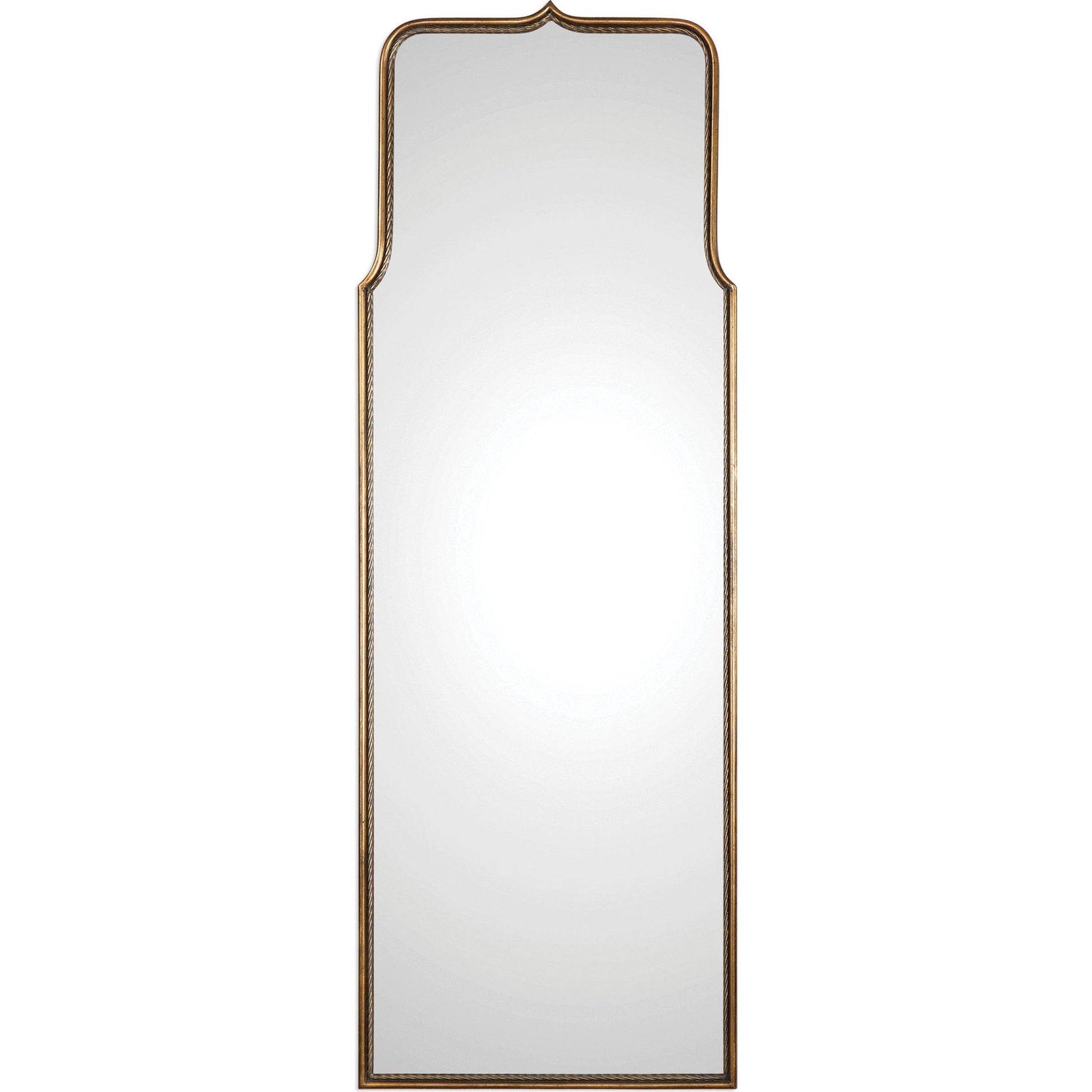 Adelasia Mirror by Uttermost in gold. Made from metal, glass, mdf in a transitional style.