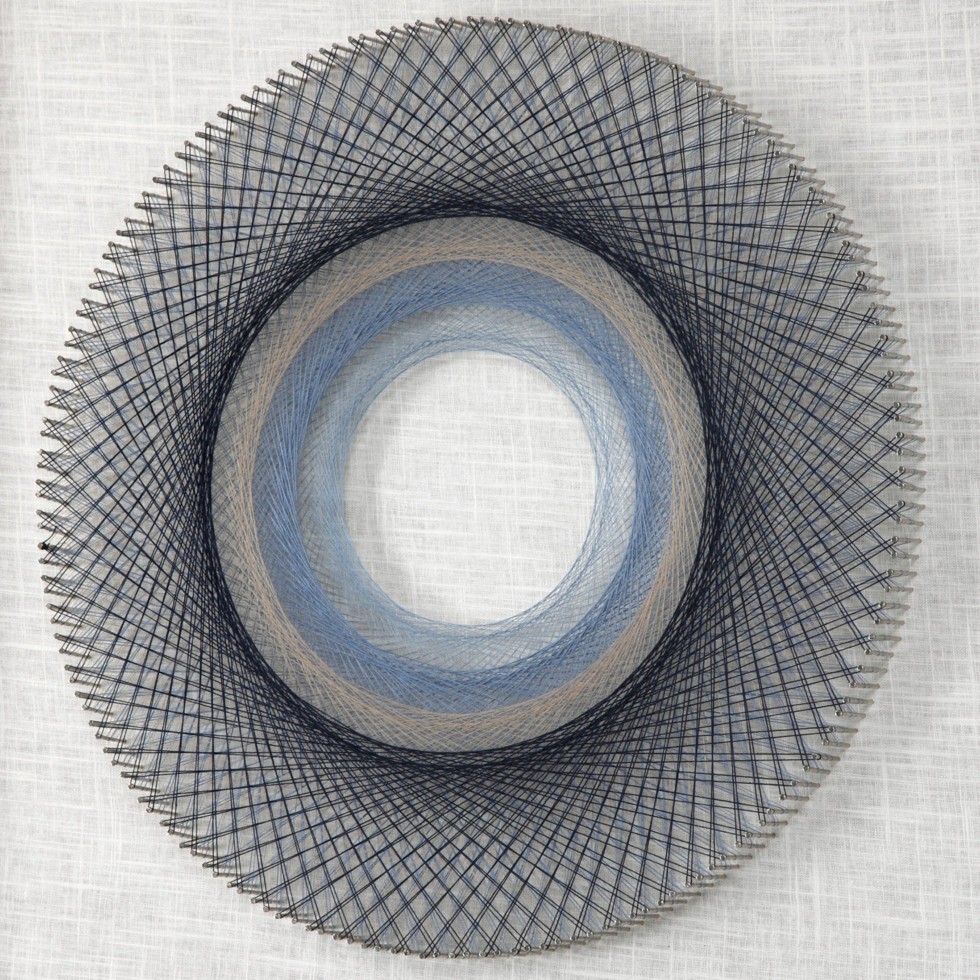 String Duet Geometric Art (Set of 2) by Uttermost in multi. Made from thread, pine, glass, fabric in a modern style.