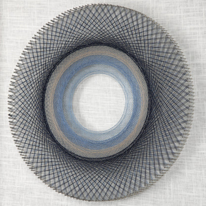 String Duet Geometric Art (Set of 2) by Uttermost in multi. Made from thread, pine, glass, fabric in a modern style.