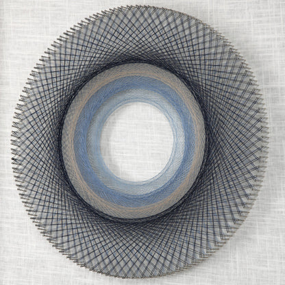 String Duet Geometric Art (Set of 2) by Uttermost in multi. Made from thread, pine, glass, fabric in a modern style.