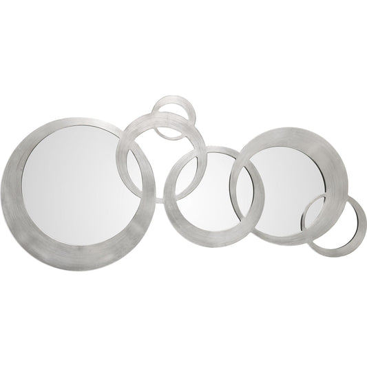 Odiana Mirror by Uttermost in silver. Made from mdf, mirror in a modern style.