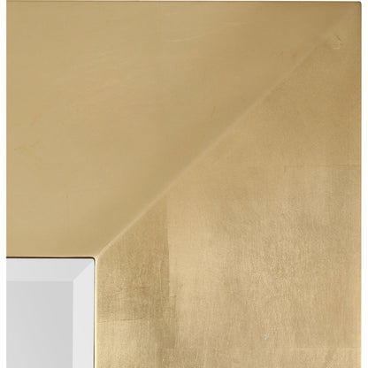 Chaney Mirror by Uttermost in gold. Made from pine, glass, mdf, paper in a modern style.