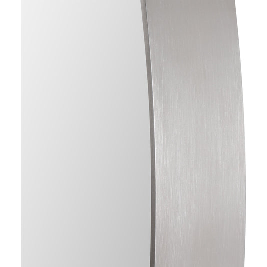 Pursley Mirror by Uttermost in nickel. Made from glass, steel, mdf in a modern style.