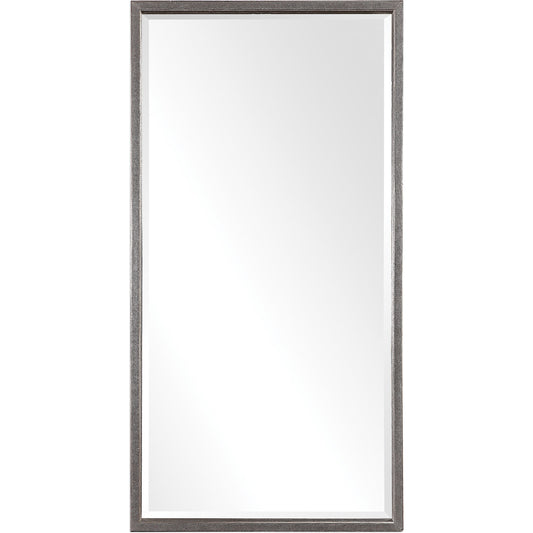 Gabelle Mirror by Uttermost in silver. Made from glass, mdf, paper in a transitional style.