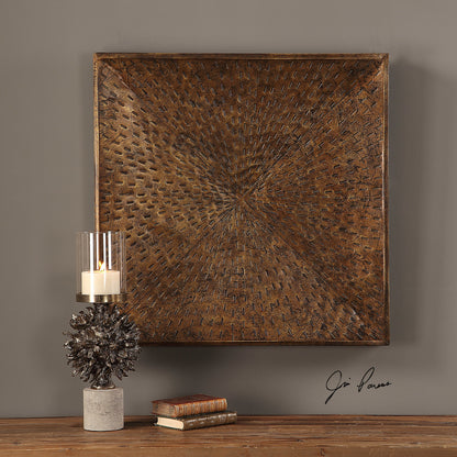 Blaise Wall Art by Uttermost in multi and bronze. Made from iron in a eclectic & global style.