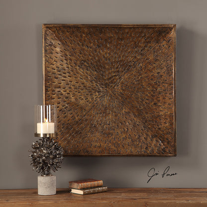 Blaise Wall Art by Uttermost in multi and bronze. Made from iron in a eclectic & global style.