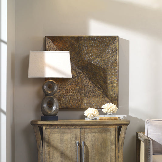 Blaise Wall Art by Uttermost in multi and bronze. Made from iron in a eclectic & global style.