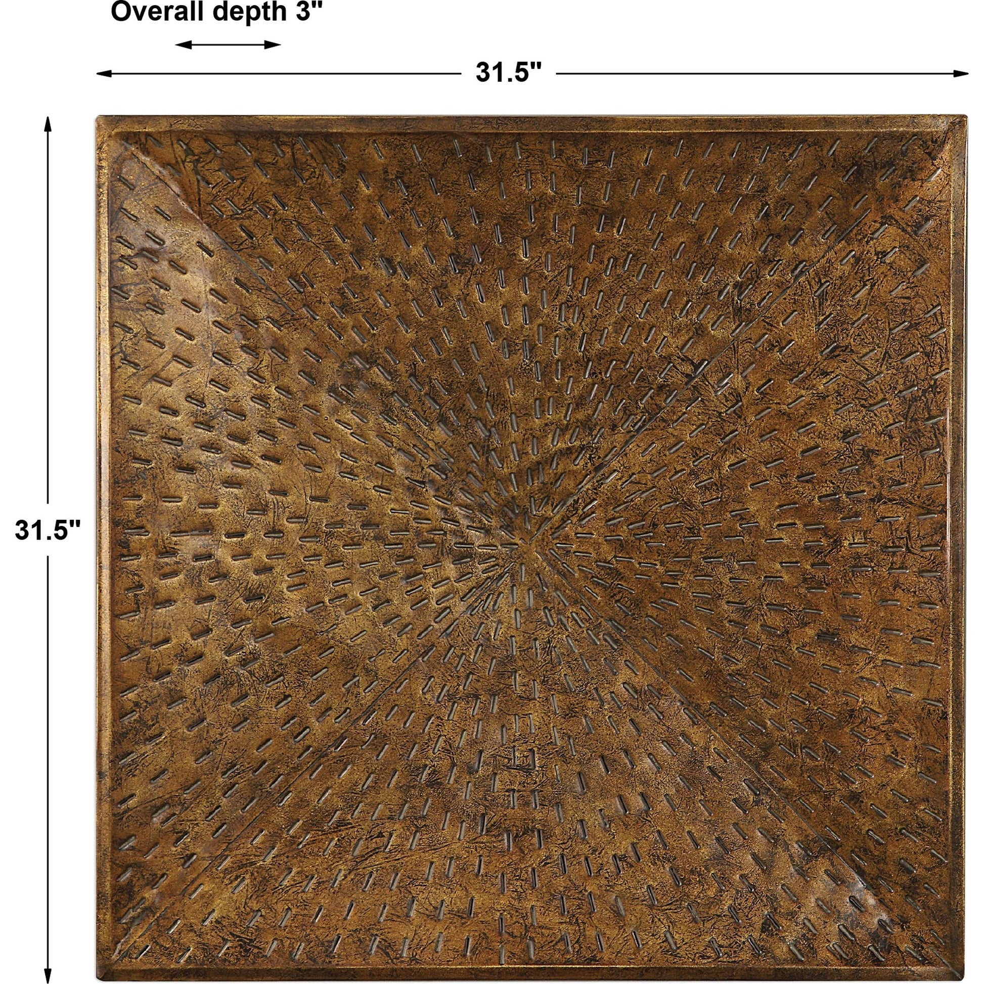 Blaise Wall Art by Uttermost in multi and bronze. Made from iron in a eclectic & global style.