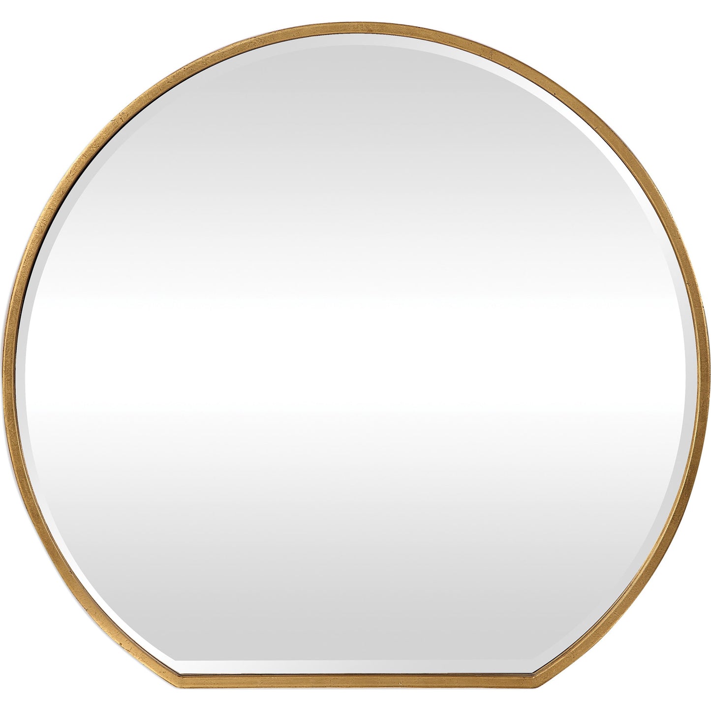 001 S-328826 | Primary Silo | Cabell Mirror by Uttermost in gold. Made from steel, mdf, mirror in a modern style.