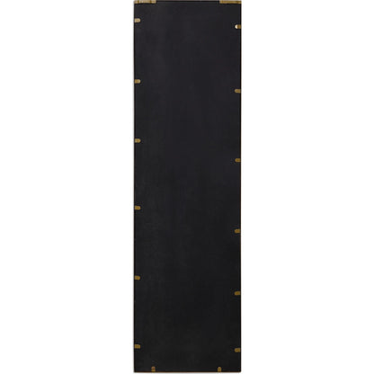 Palma Gold Leaf Shadow Box by Uttermost in gold. Made from mdf, glass, plastic, linen in a modern style.