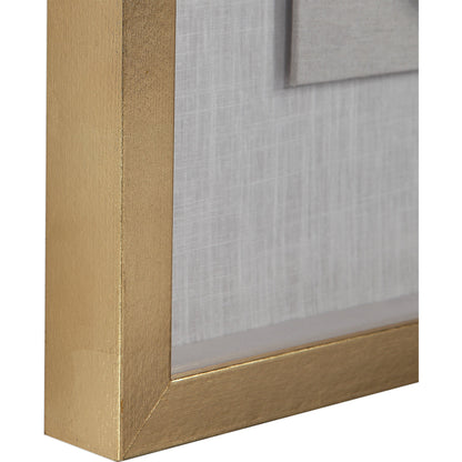 Keeva Agate Stone Shadow Box by Uttermost. Made from pine, agate, glass, mdf, linen in a eclectic & global style.