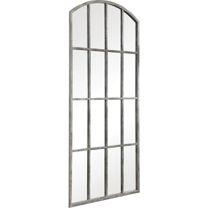 Amiel Ivory Arched Mirror by Uttermost. Made from metal, glass, mdf in a cottage & farmhouse style.