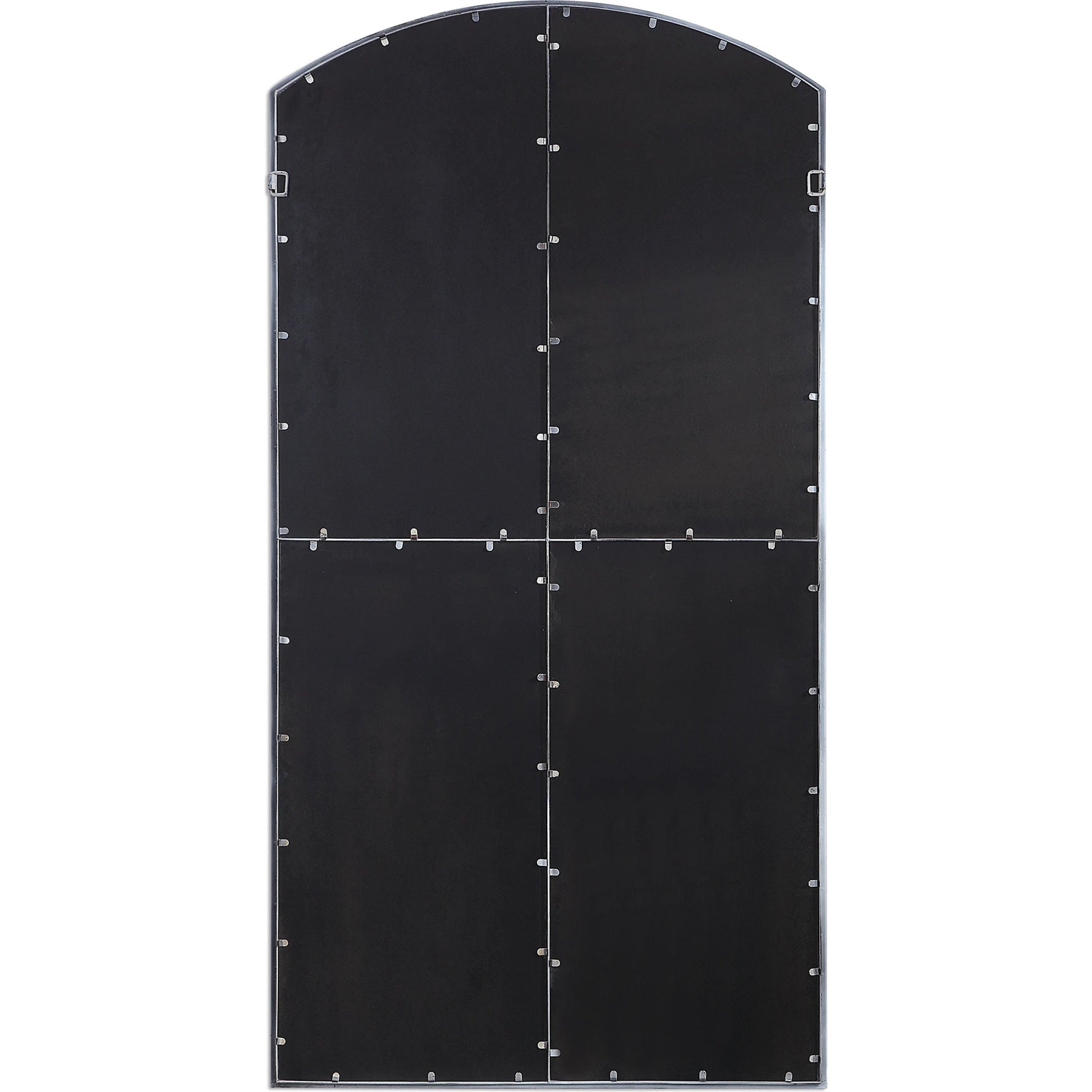 Amiel Ivory Arched Mirror by Uttermost. Made from metal, glass, mdf in a cottage & farmhouse style.