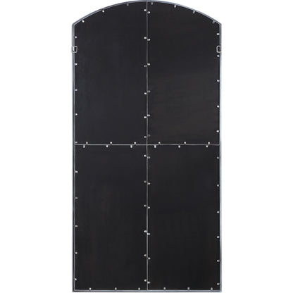 Amiel Ivory Arched Mirror by Uttermost. Made from metal, glass, mdf in a cottage & farmhouse style.