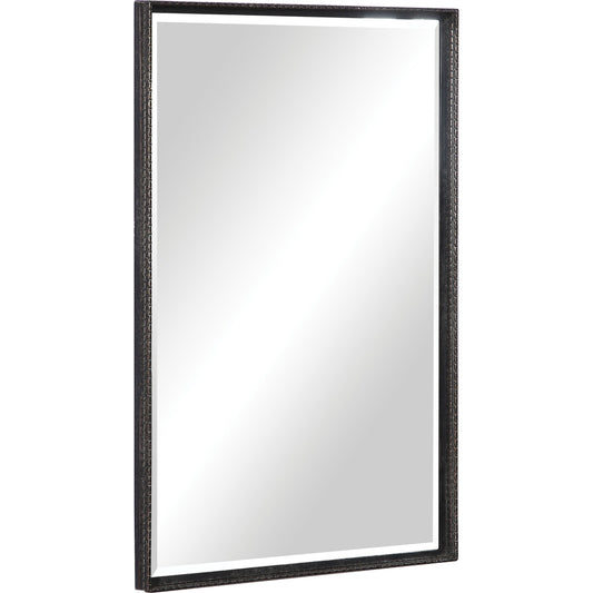 Callan Vanity Mirror by Uttermost in iron. Made from iron, mdf, mirror in a transitional style.