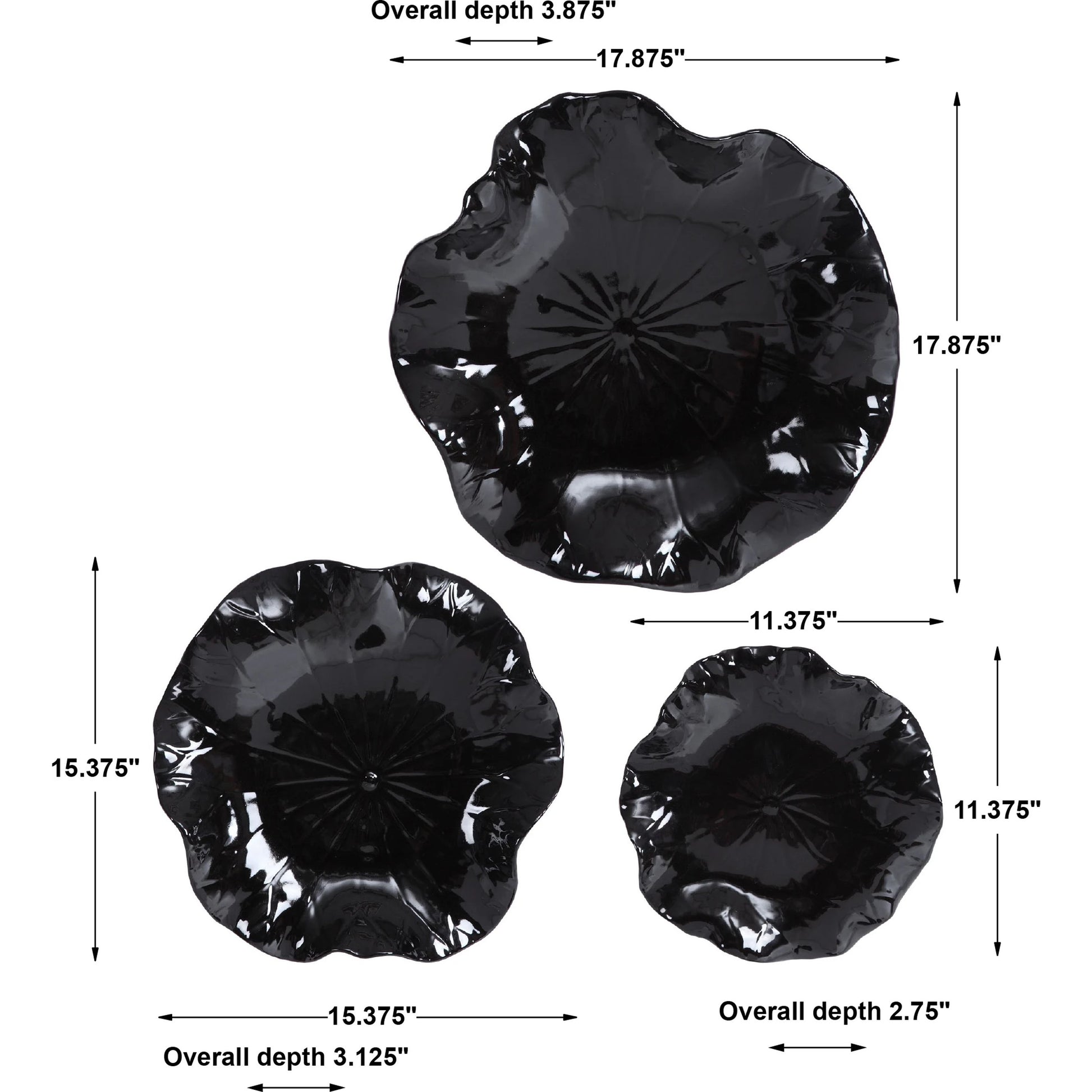 Abella Ceramic Wall Decor by Uttermost. Made from ceramic in a coastal style.