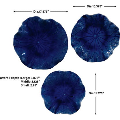 Abella Ceramic Wall Decor by Uttermost. Made from ceramic in a coastal style.