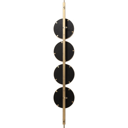Button Mirror by Uttermost. Made from iron, mdf, glass in a transitional style.