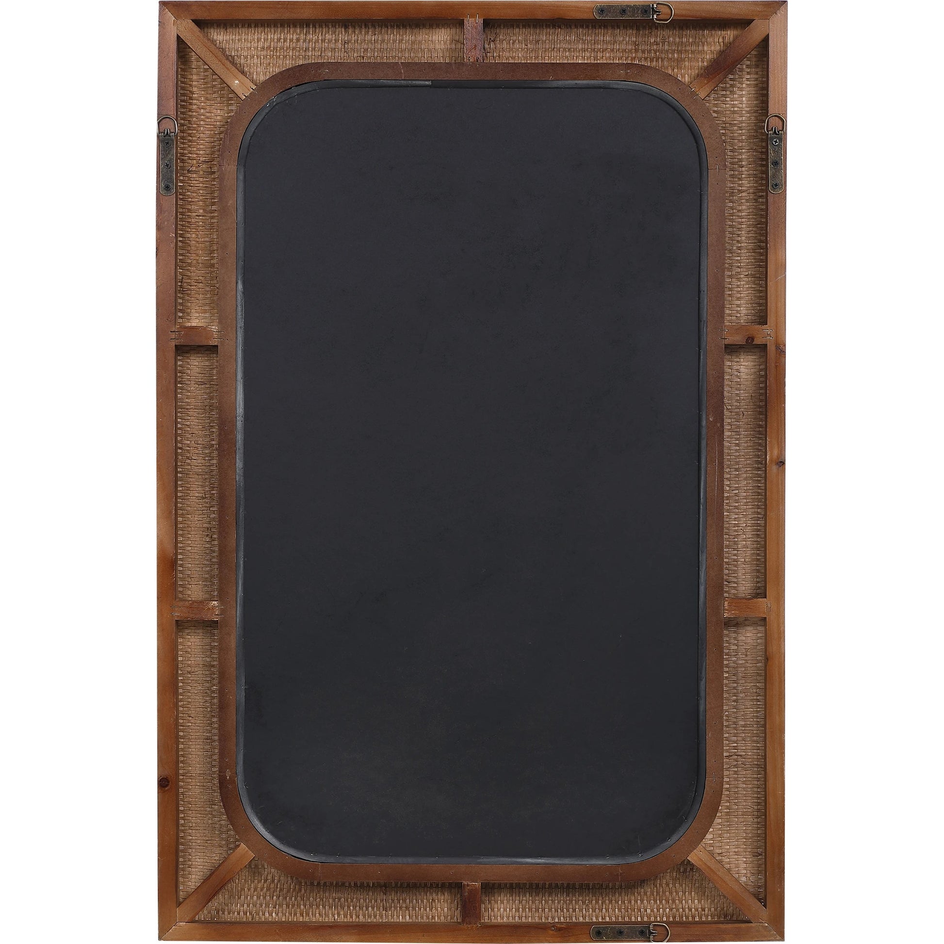 Tahiti Rattan Mirror by Uttermost. Made from fir wood, mdf, rattan, mirror in a eclectic & global style.