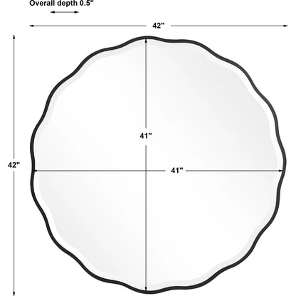 Aneta Mirror by Uttermost. Made from mdf, glass in a transitional style.